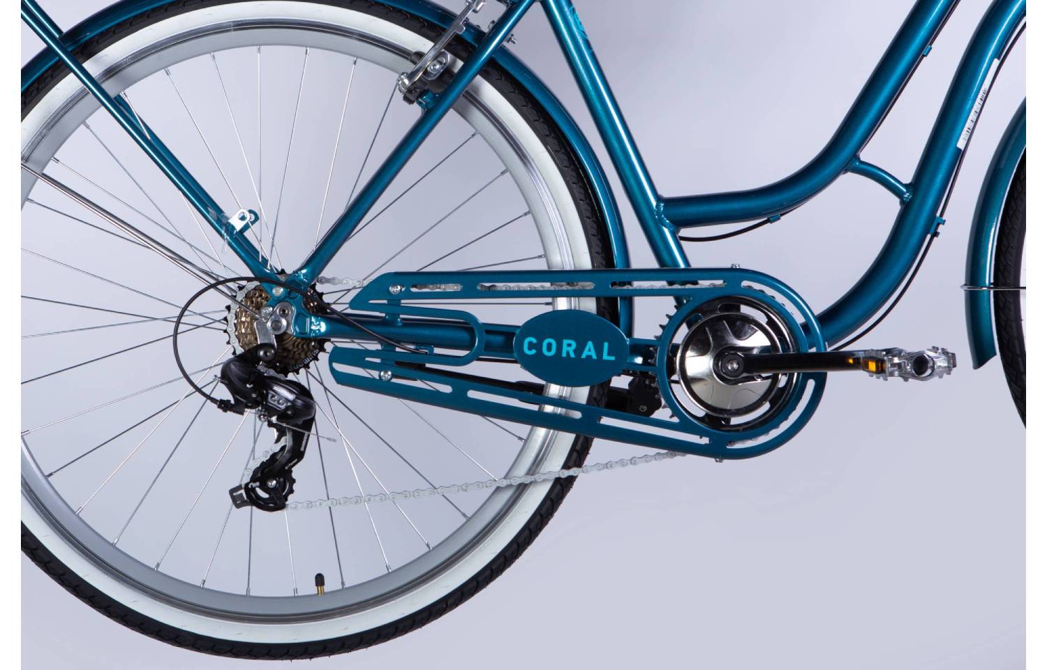 Велосипед Dorozhnik CORAL Vbr 28" розмір L рама 19" 2025 темно-бірюзовий 5 Велосипед Dorozhnik CORAL Vbr 28" розмір L рама 19" 2025 темно-бірюзовий 5