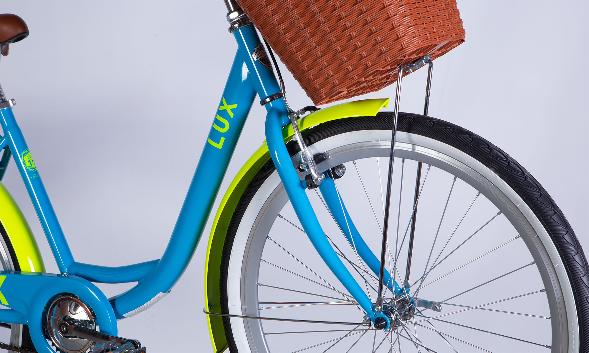 Велосипед Dorozhnik LUX Velosteel 26", розмір M, рама-17", 2025, блакитний 6