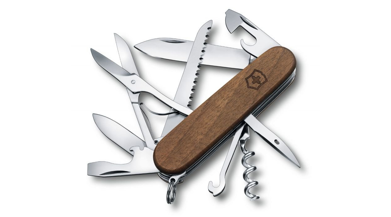 Фотография Ніж складаний Victorinox Huntsman Wood (1.3711.63B1)