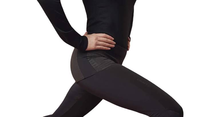 Тайтси Craft Lumen Hydro Tights жіночі, розмір XL, сезон AW 20, чорний 5