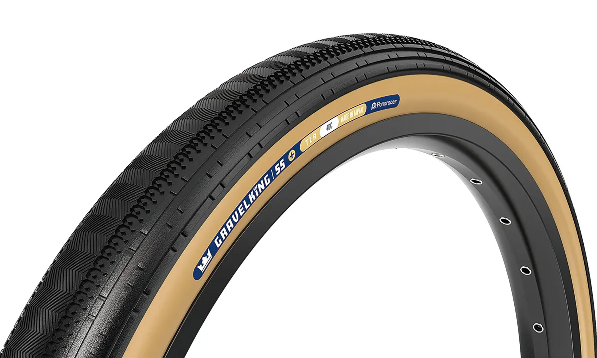Покрышка Panaracer GRAVELKING SS Plus (Gen2), 28" 700x35C (35-622), Folding TLR 120TPI, черно-коричневая 