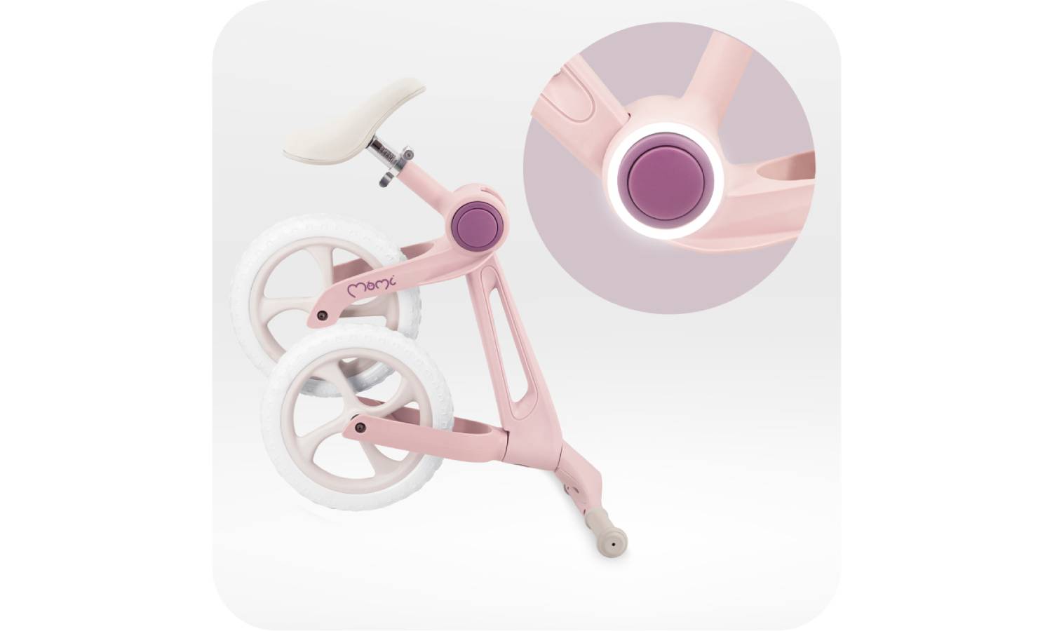 Беговел MoMi NORU Pink 6