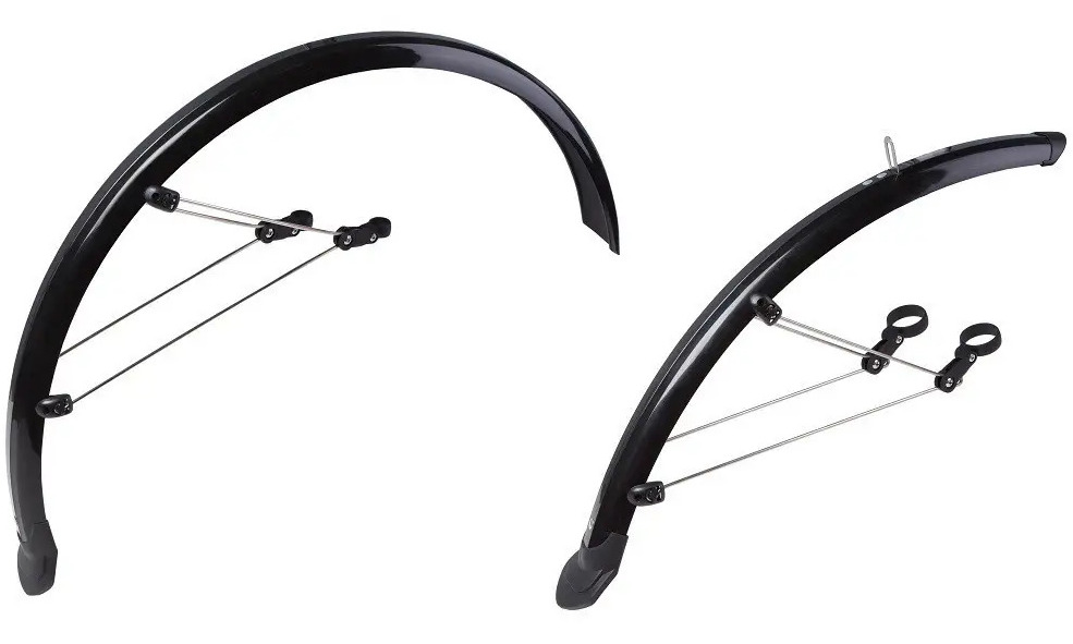 Крылья Feitech SY-955 для колес 26", ширина 55 мм, чёрный  