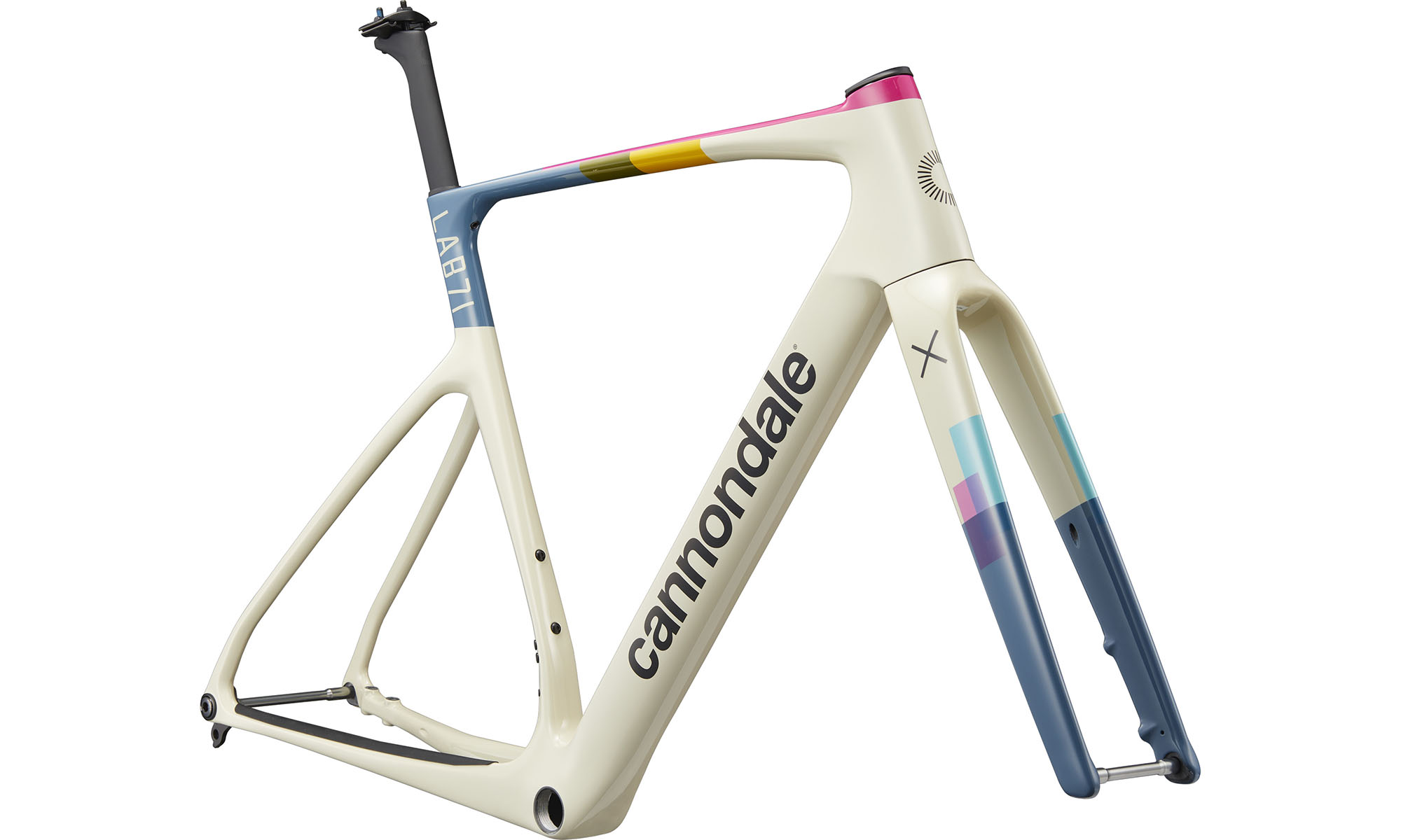 Рама Cannondale SUPERX LAB71 28", розмір XL, рама 58см, рік 2026, бежевий 4