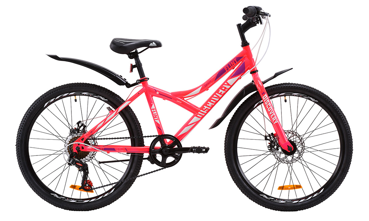 Фотографія Велосипед Discovery 24" FLINT DD (2020) 2020 Рожевий 6