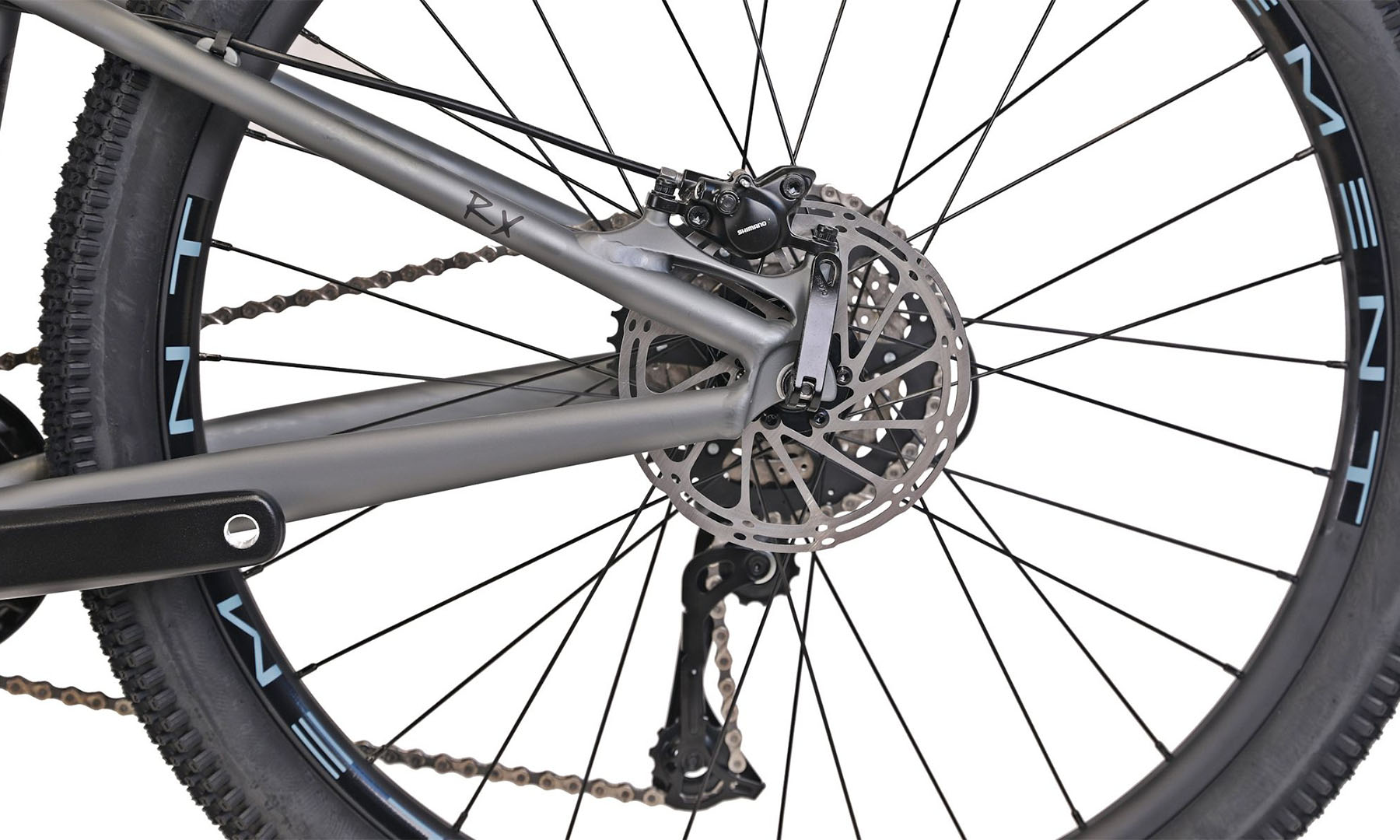 Велосипед Cyclone RX 26" розмір рами XS 2024 Сірий (мат) 6 Велосипед Cyclone RX 26" розмір рами XS 2024 Сірий (мат) 6