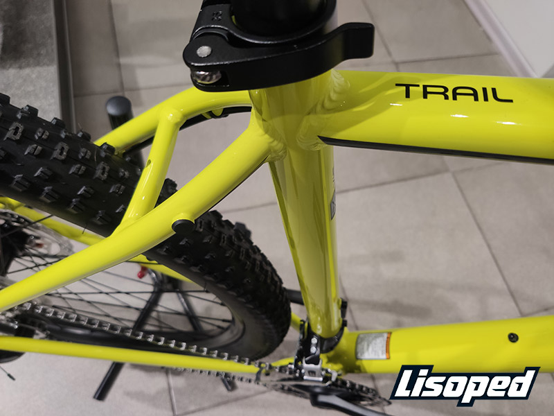 Велосипед 29" Cannondale TRAIL 6 (2020) 2020 салатовый 4