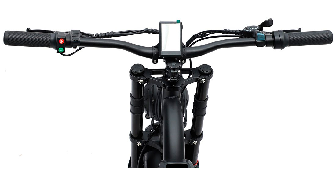 Електровелосипед фетбайк IDPOO IM-J1 (750 Вт; 15,6 Ah 48 В) 20х4", чорний 4