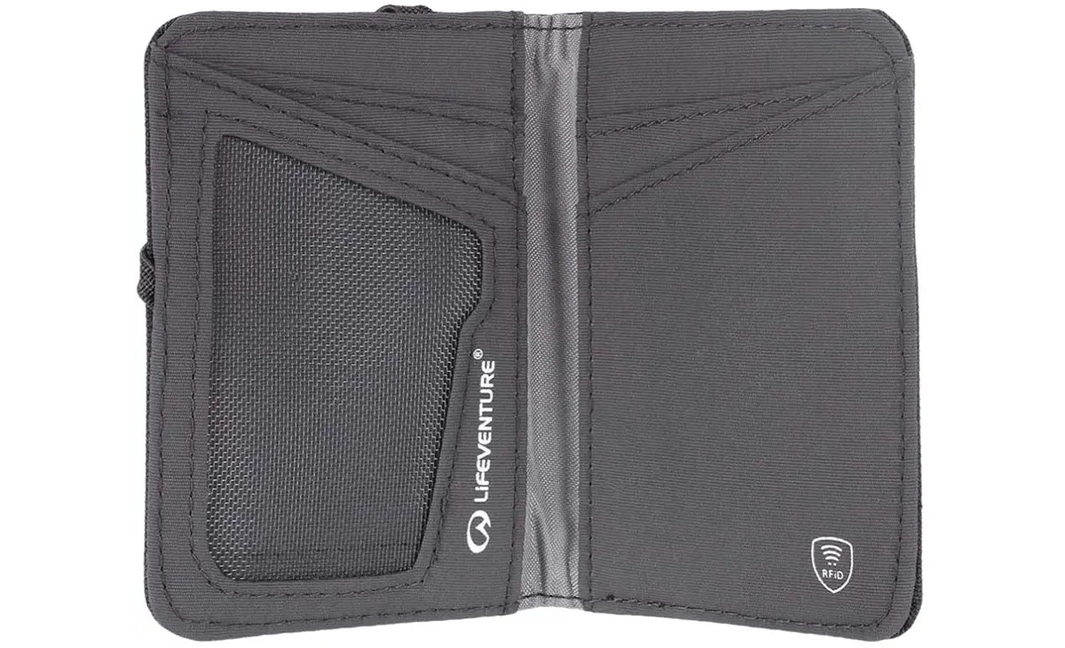 Фотография Кошелек Lifeventure Recycled RFID Card Wallet navy 3