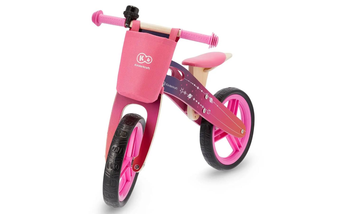 Беговел Kinderkraft Runner Galaxy Pink 4