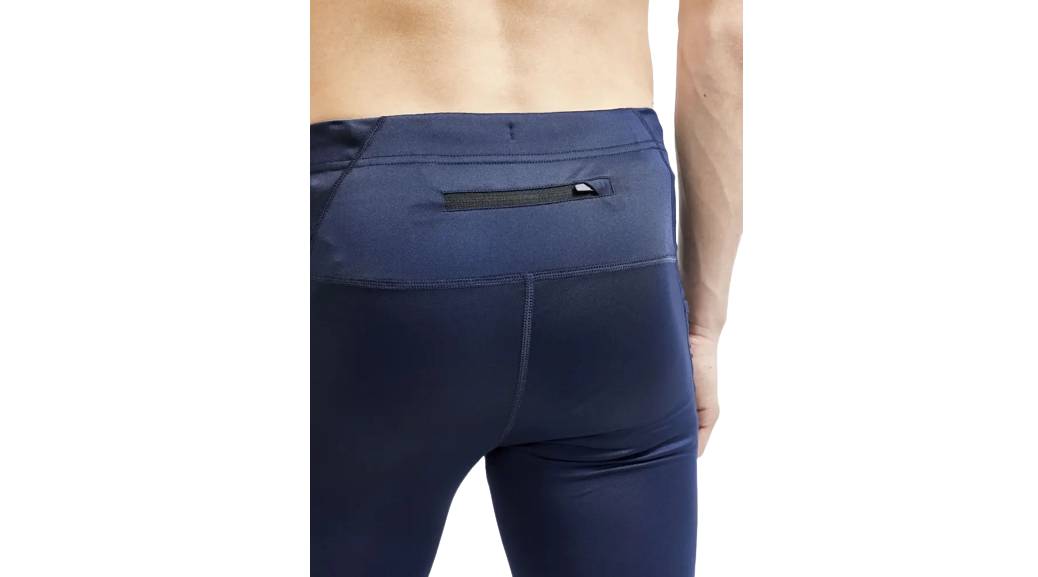 Тайтсы Craft ADV Essence Zip Tights мужские, размер S, сезон SS 21, синий 6