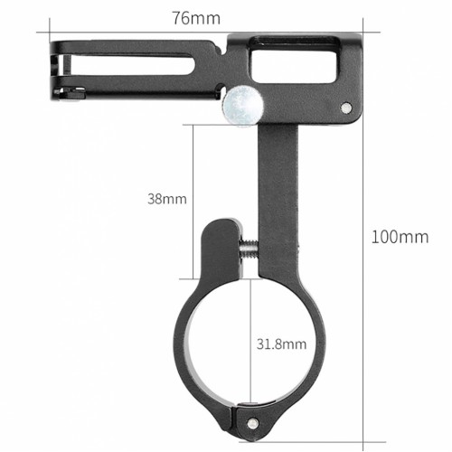 Держатель для смартфонов GUB P-10, алюминий, Черный 2
