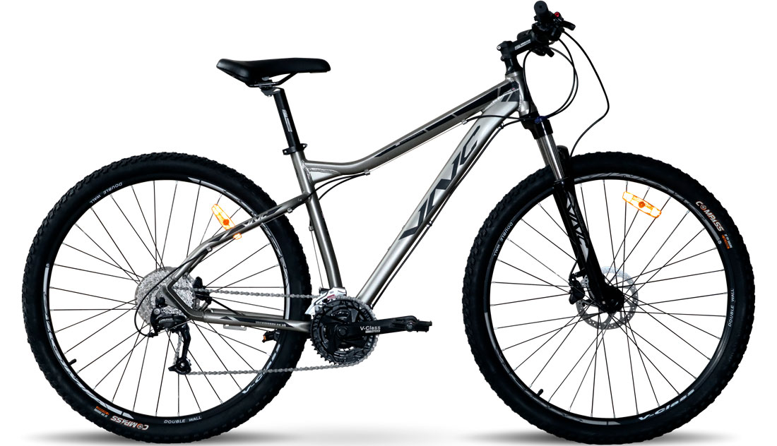 Велосипед VNC MontRider A7 29" размер L 2023 Серый
