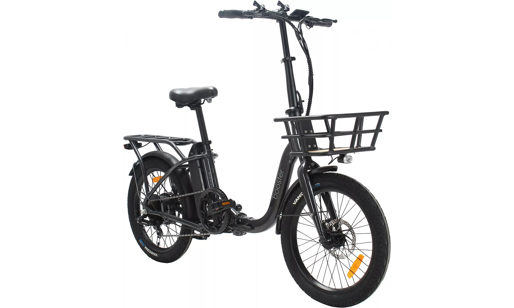 Електровелосипед Booster Nimbler 20’’, розмір One size, 350W, 2025, чорний 3