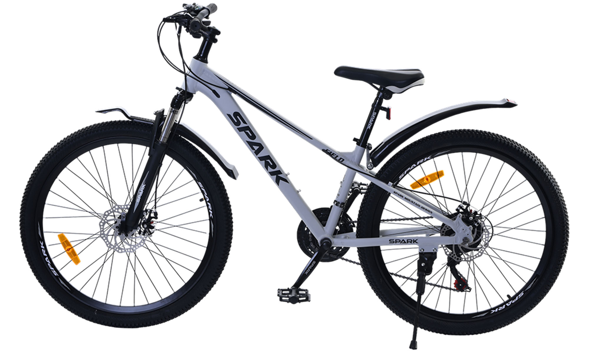 Велосипед SPARK FIELD 26", размер XS, рама 13", год 2026, светло-серый 2