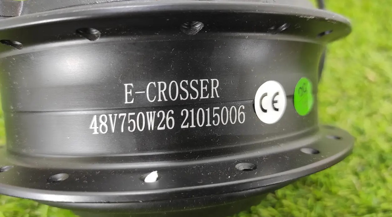 Електронабір E-Crosser 48V/750W задній тріскачка 26",28",29", батарея 15A Капсула з Пас системою 2