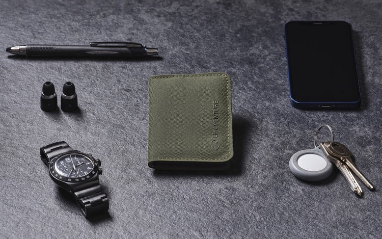 Кошелек Lifeventure Recycled RFID Card Wallet olive 6