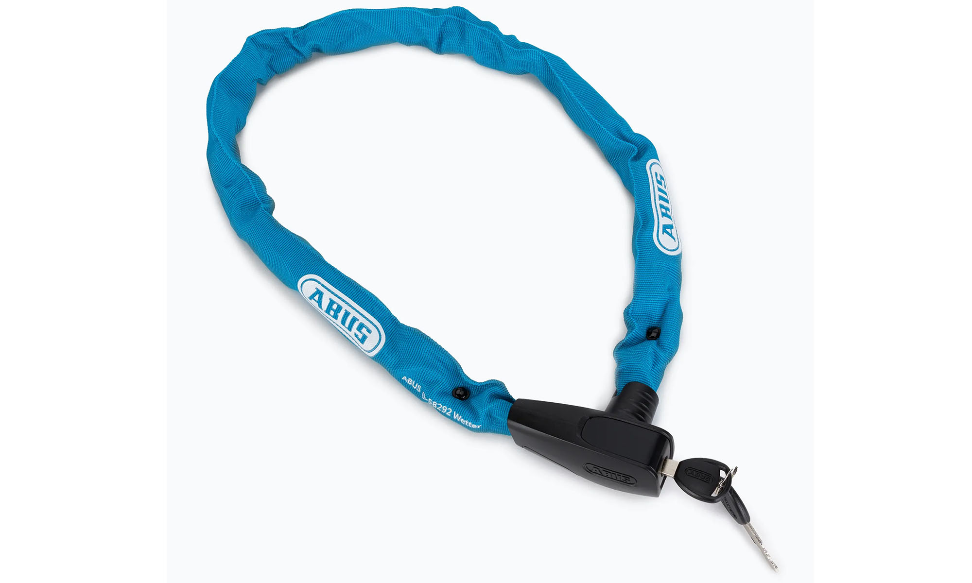 Замок с цепью ABUS 6806K/85см, Aqua (Square Chain), голубой, цепь квадратного сечения Замок с цепью ABUS 6806K/85см, Aqua (Square Chain), голубой, цепь квадратного сечения