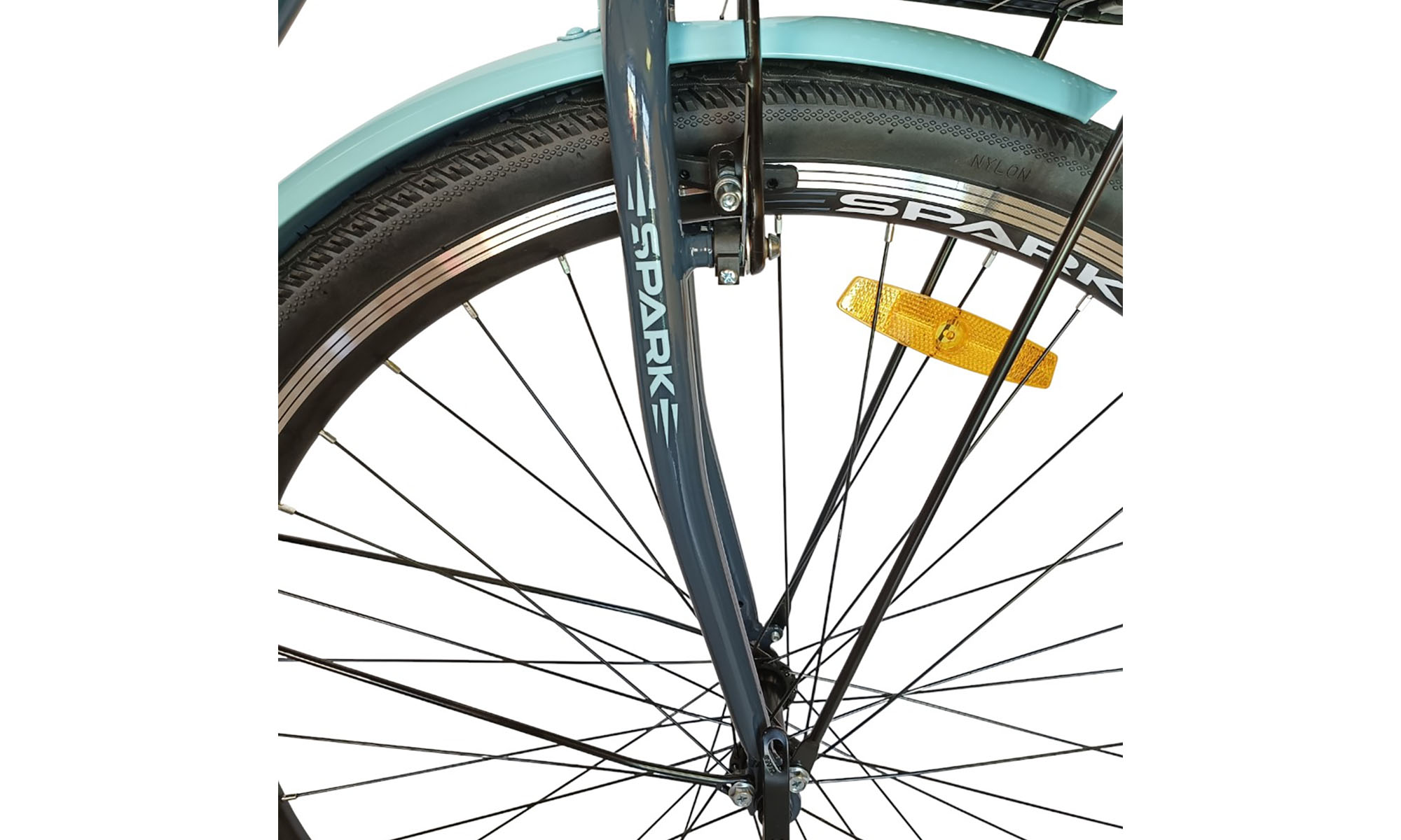 Велосипед SPARK CITY SOLA 28", размер M, рама - 18", год 2026, серый 3 Велосипед SPARK CITY SOLA 28", размер M, рама - 18", год 2026, серый 3