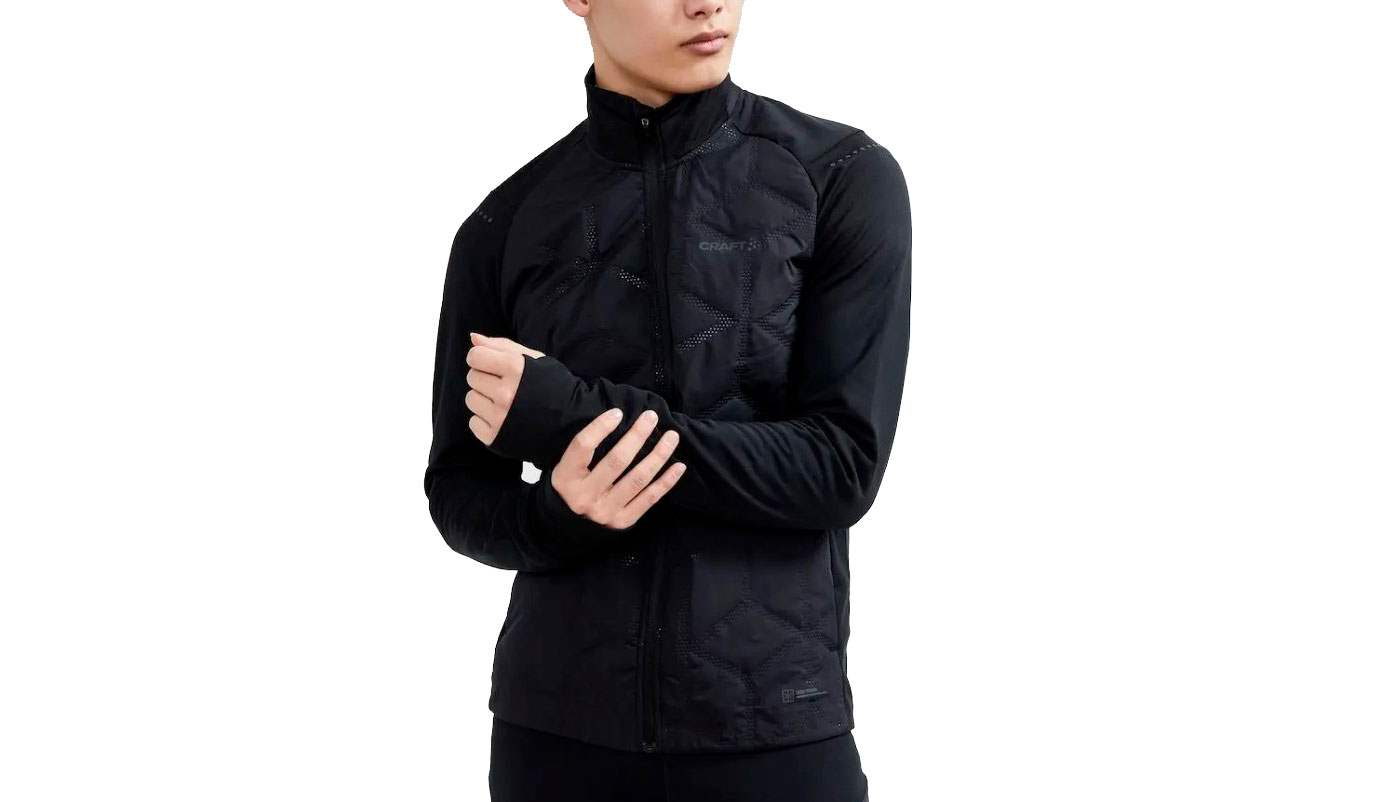 Куртка Craft ADV SubZ Warm Jacket, чоловіча, розмір XL, сезон AW 21, чорний 8