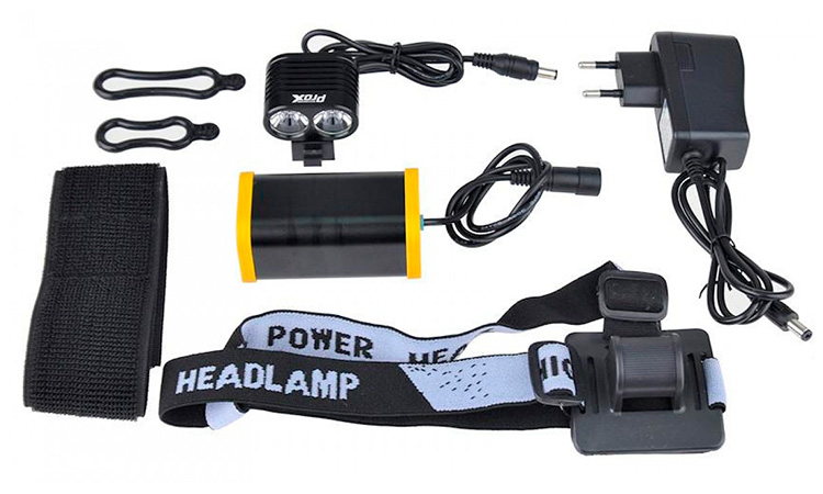 Ліхтар передній ProX Libra II + Power Cree 1600, чорний 2 Ліхтар передній ProX Libra II + Power Cree 1600, чорний 2