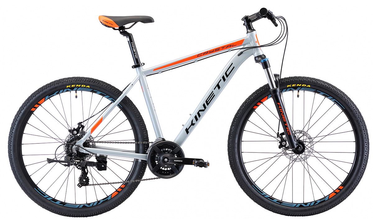 Велосипед 27,5" Kinetic CRYSTAL (2020) 2020 Сірий 7