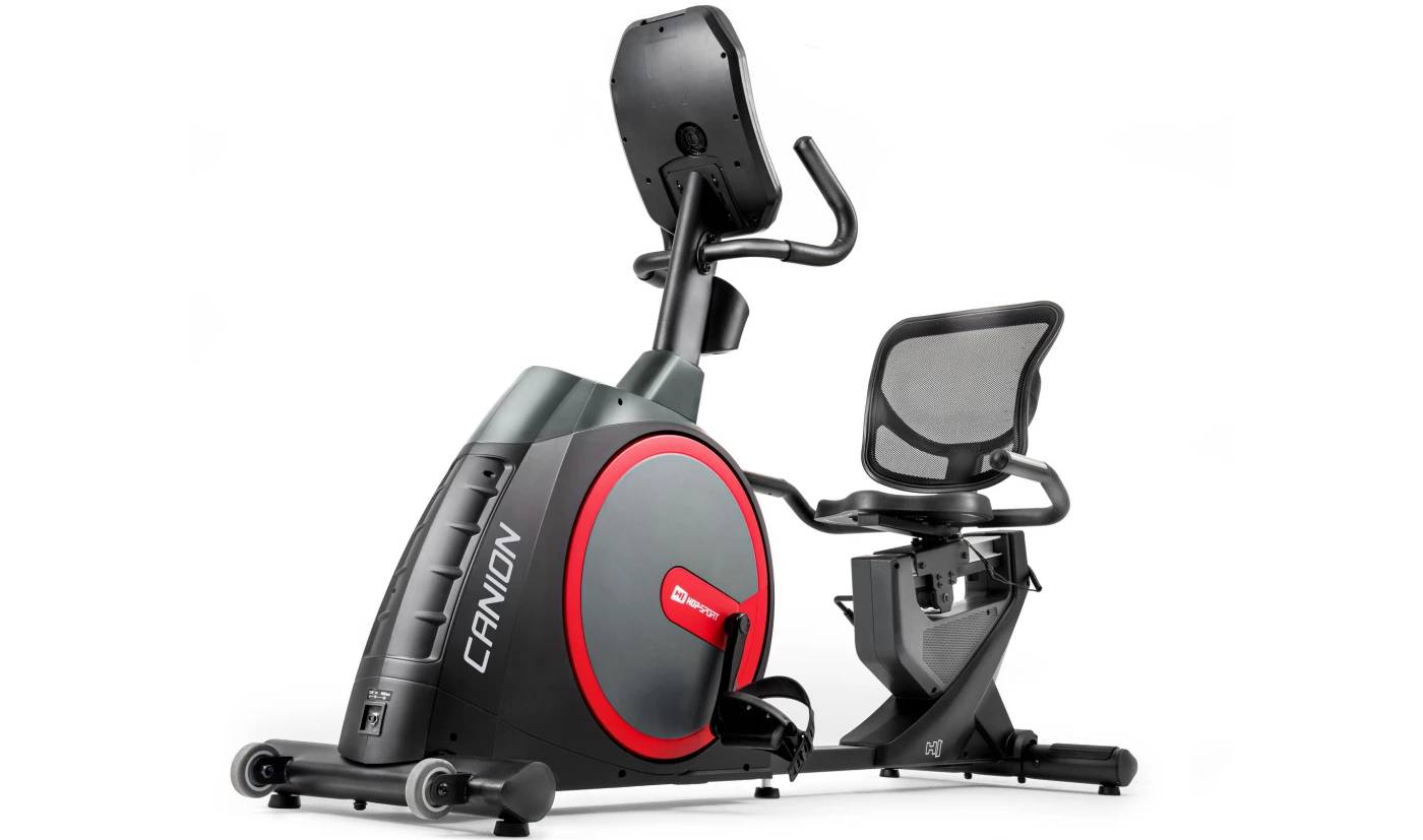 Горизонтальний велотренажер Hop-Sport HS-300L Canion Сірий 11