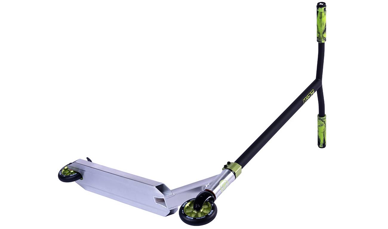 Самокат трюковый Hipe H3 Raw/green 2 Самокат трюковый Hipe H3 Raw/green 2