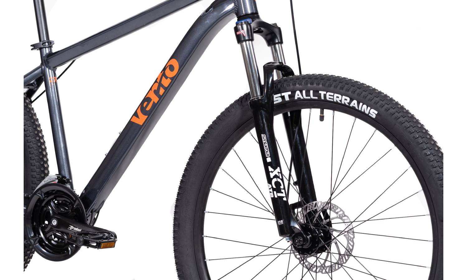 Велосипед Vento MONTE 27,5" размер S рама 15 2024 Black Gloss 5