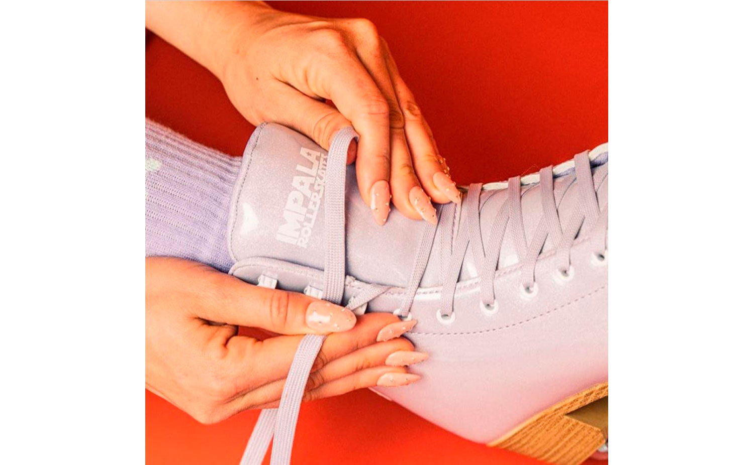 Ролики квады Impala Lilac Glitter размер 40 3 Ролики квады Impala Lilac Glitter размер 40 3