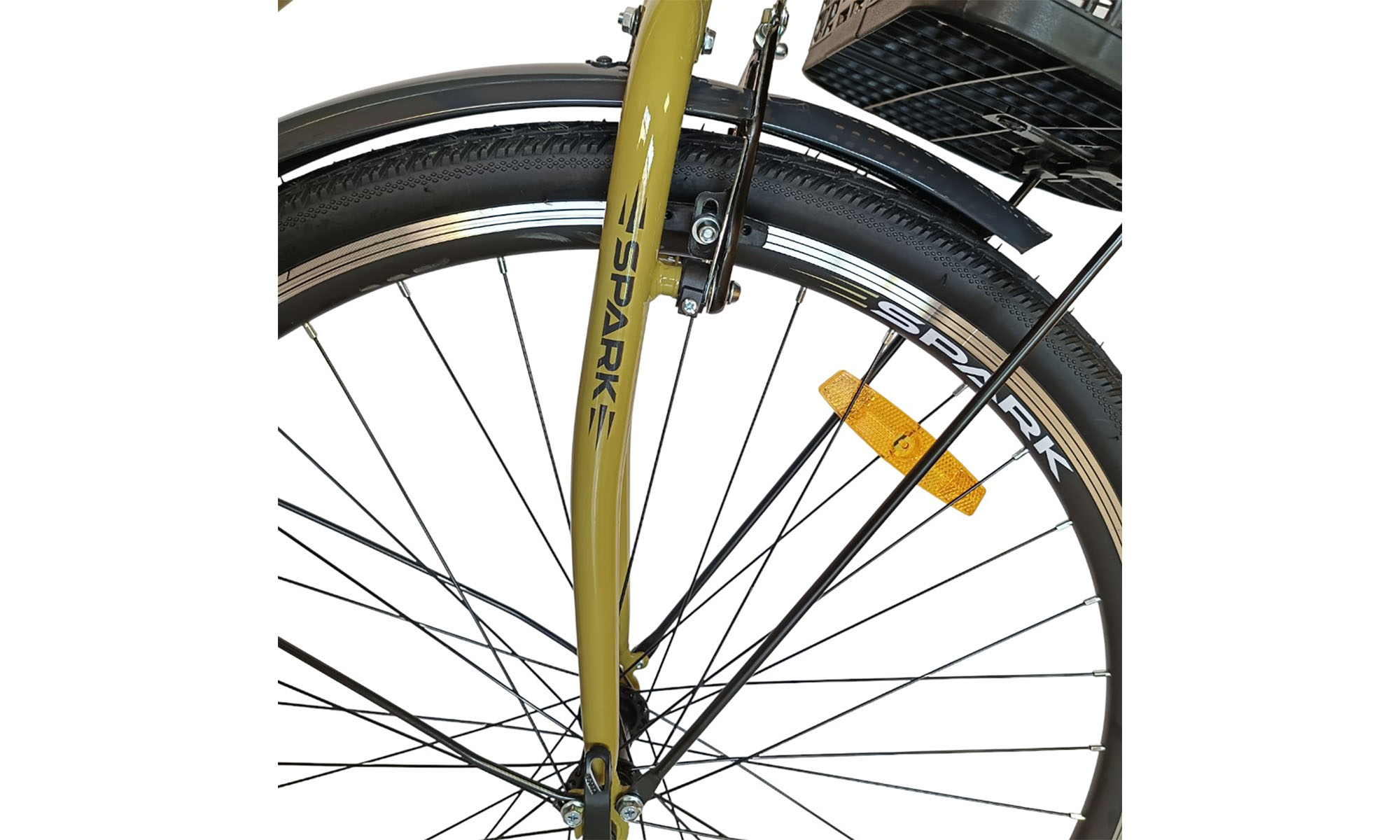Велосипед SPARK CITY SOLA 28", размер M, рама - 18", год 2026, желтый 3 Велосипед SPARK CITY SOLA 28", размер M, рама - 18", год 2026, желтый 3