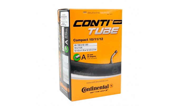 Фотографія Камера Continental Compact 10/11/12", 44-194 -> 62-222, AV34 мм кутовий ніпель під 45°
