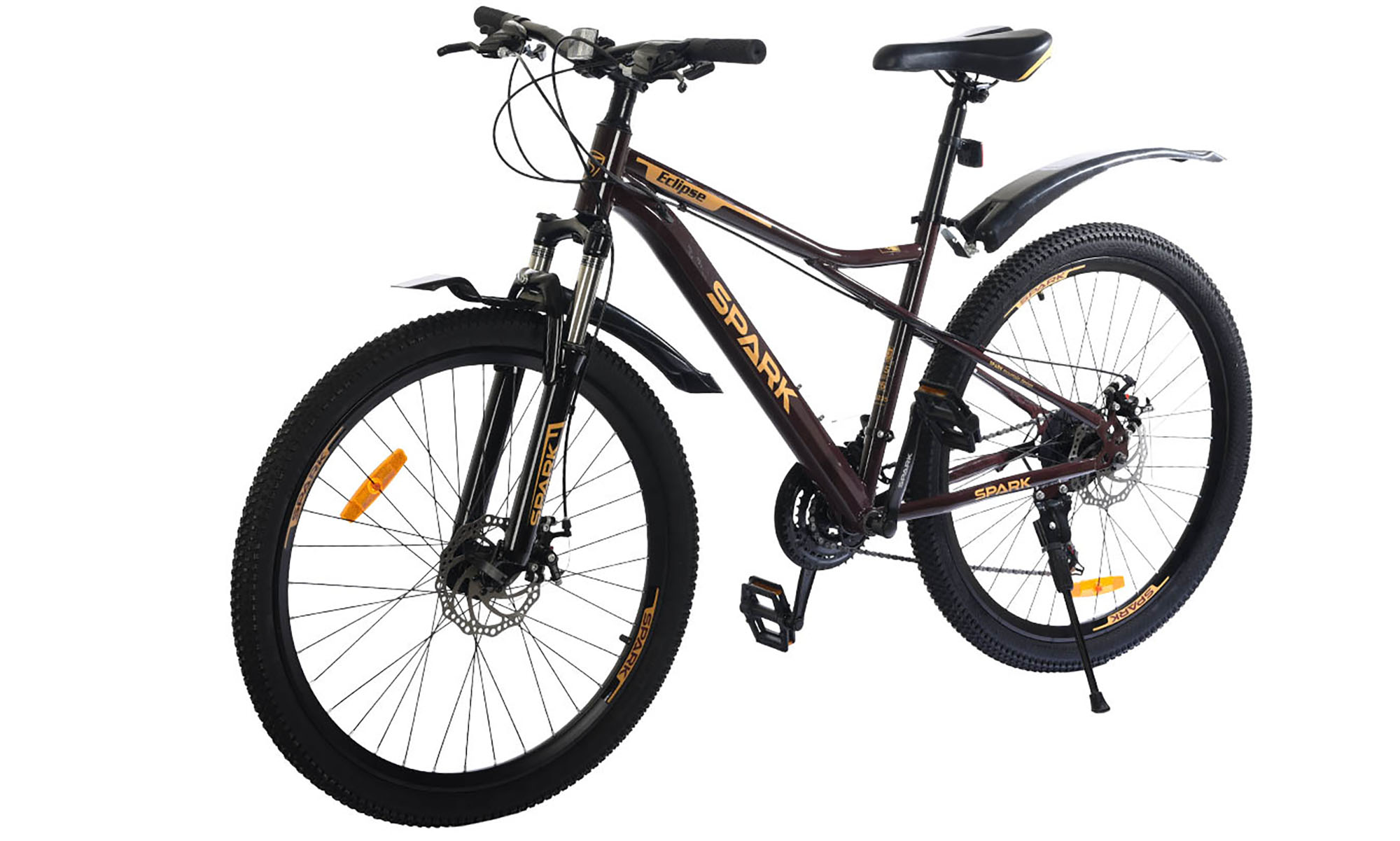 Велосипед SPARK ECLIPSE 26", размер S, рама 15", год 2026, темно-коричневый 2