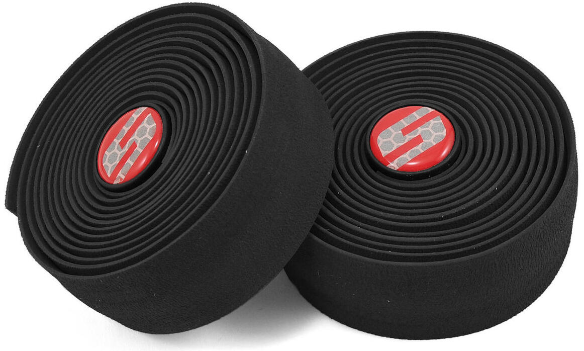 Обмотка руля Sram SuperSuede, толщина 2 мм, ширина 30мм, заглушки в комплекте, черный