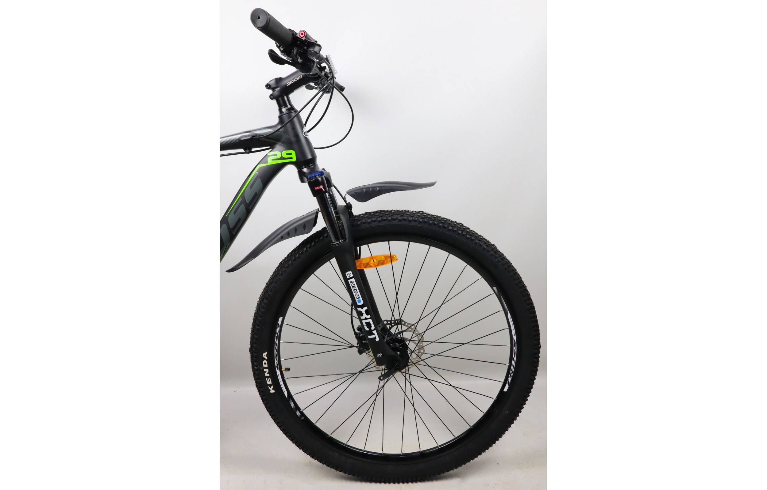 Велосипед Cross Egoist V2 29" розмір XL рама 21" 2022 Чорний-Зелений 5