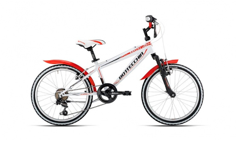 Фотографія Велосипед Bottecchia MTB BOY 6S 20" (2019) 2019 Біло-червоний