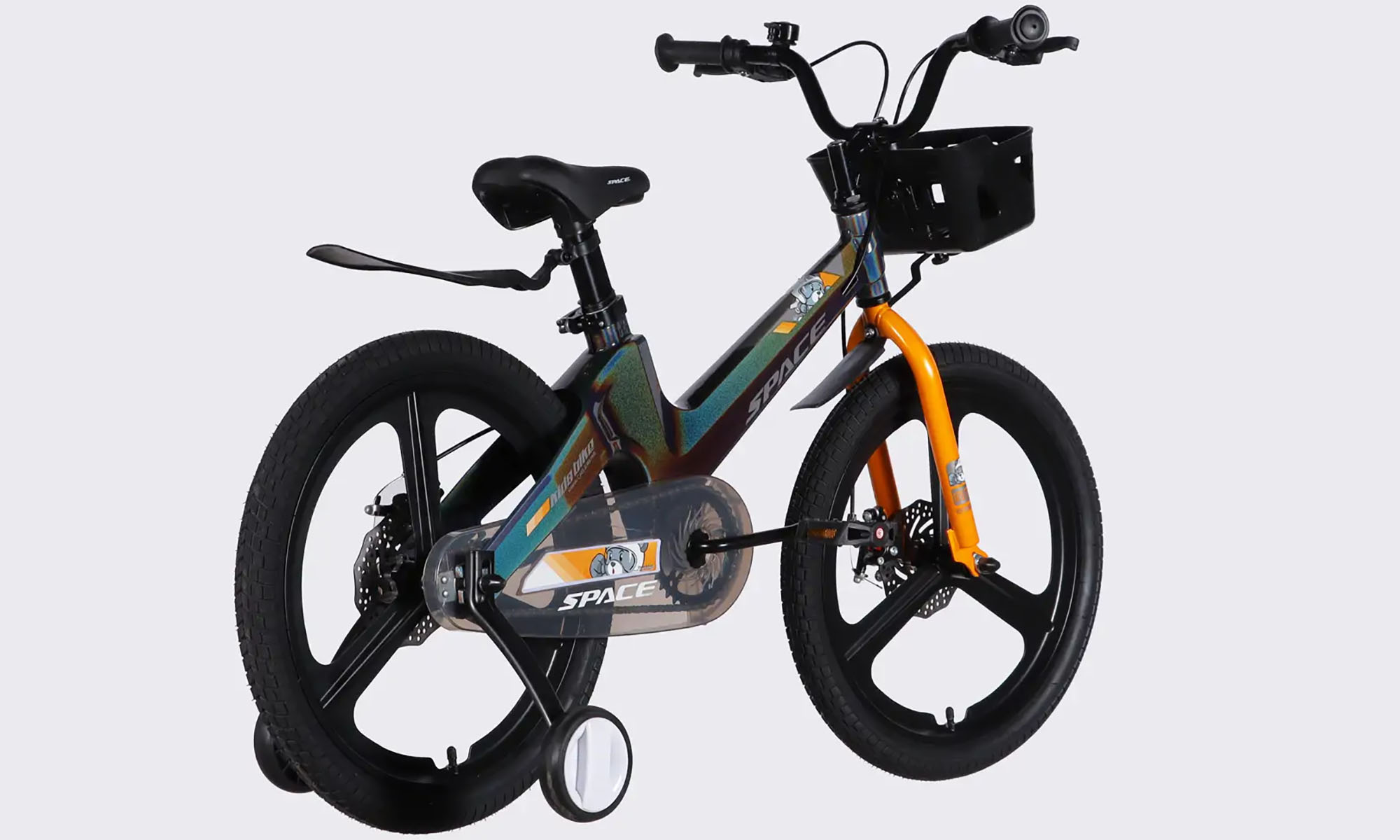 Велосипед SPACE KID MOON DD 20", размер XXS, рама-11,4", год 2026, хамелеон 3