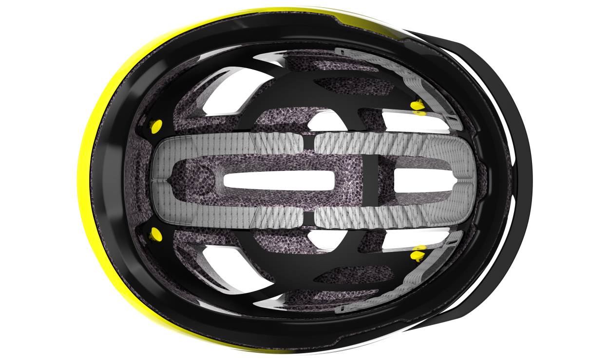 шолом SCOTT ARX PLUS RC розмір S (51-55 см) Чорний/Радіум Жовтий 5