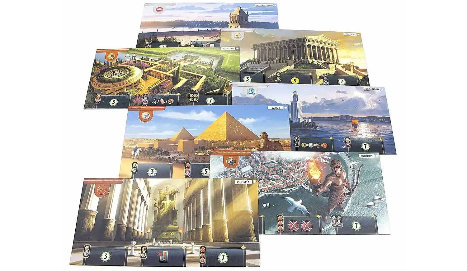 Настольная игра 7 чудес. Второе издание (7 Wonders) 8