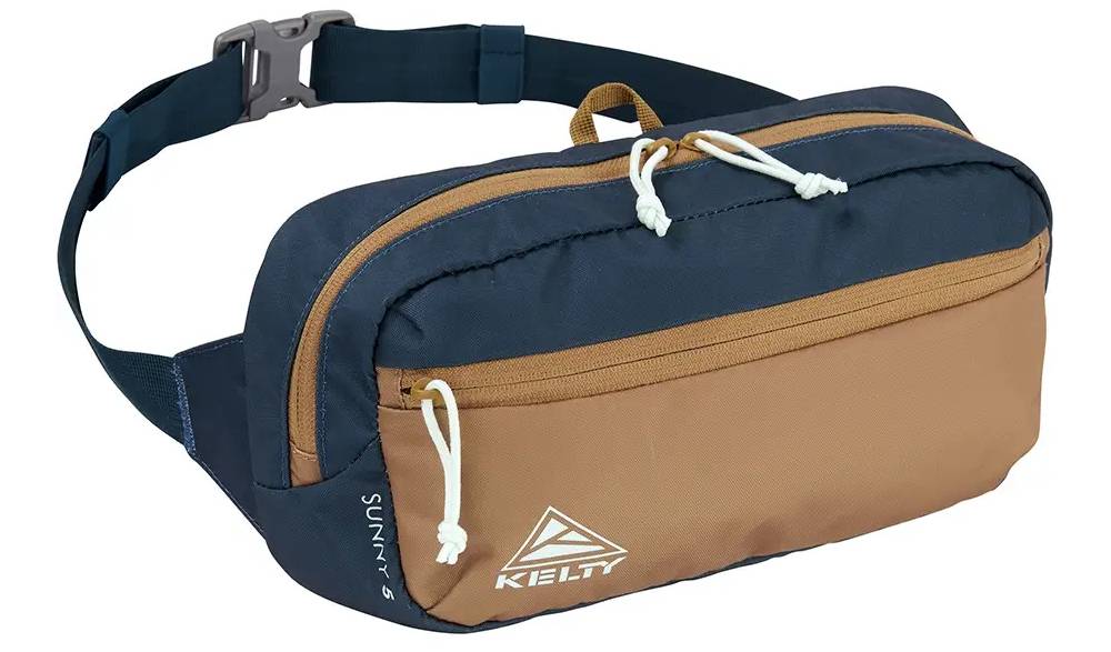 Фотография Сумка поясная Kelty Sunny 5L reflecting pond-dull gold