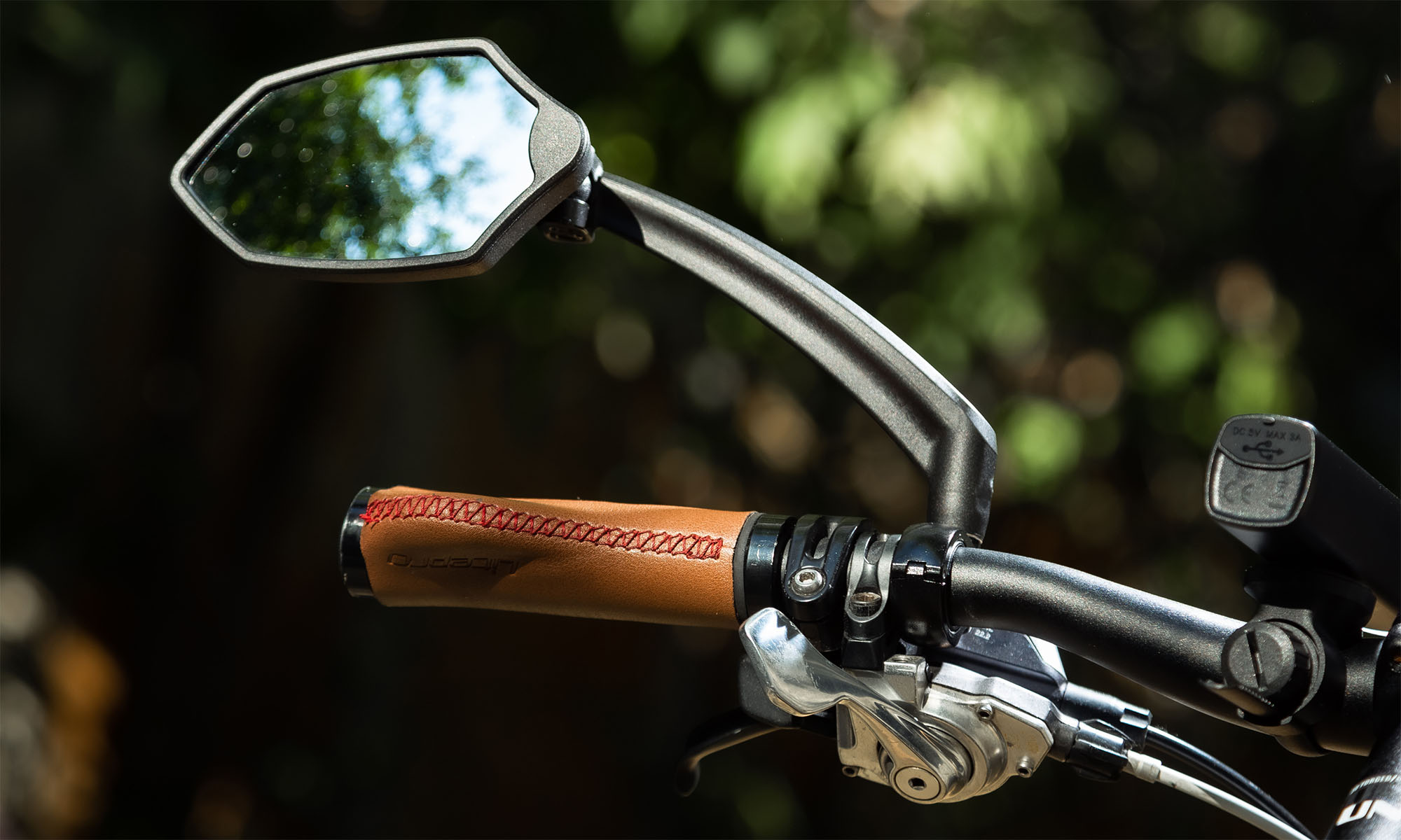 Зеркало ONRIDE Amulet 20 HD на руль левое 3 Зеркало ONRIDE Amulet 20 HD на руль левое 3