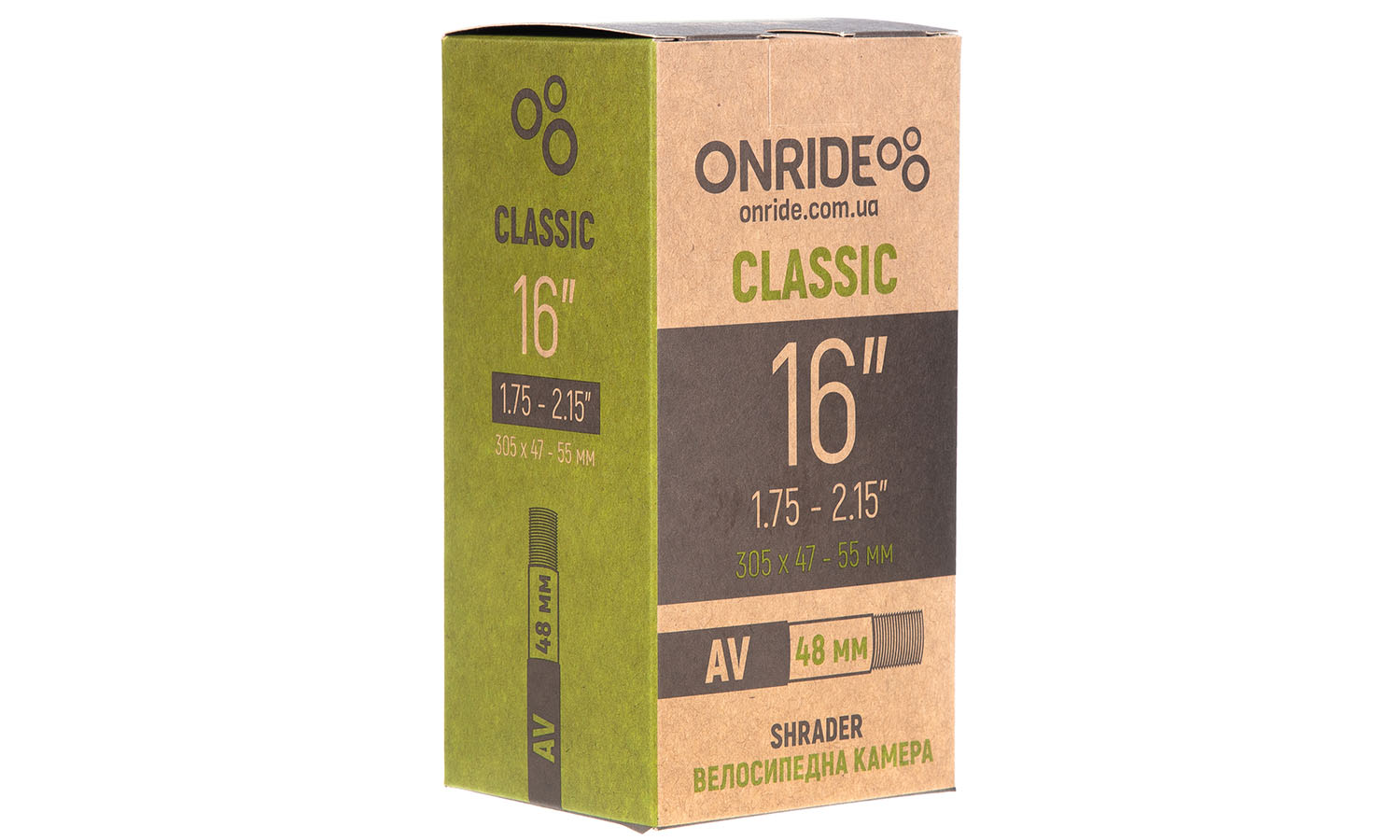 Фотографія Камера ONRIDE Classic 16"x1.75-2.15" AV 48