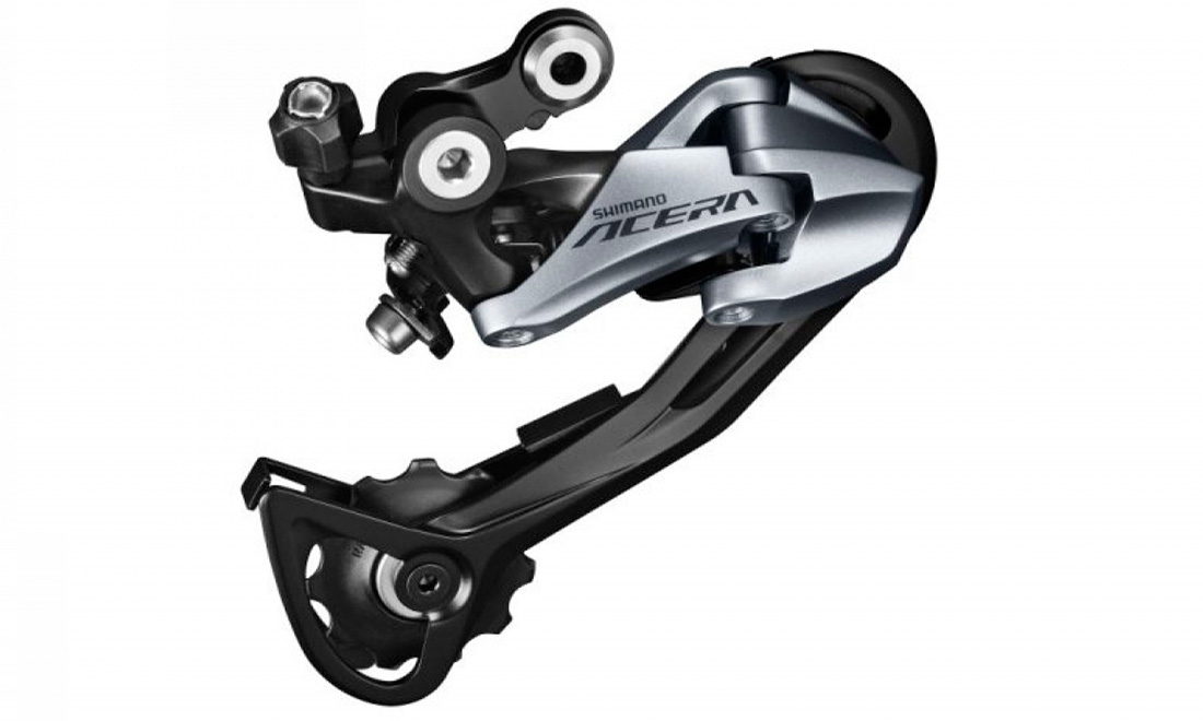 Фотография Задний переключатель Shimano RD-M3000-SGS, ACERA, 9-ск, черный