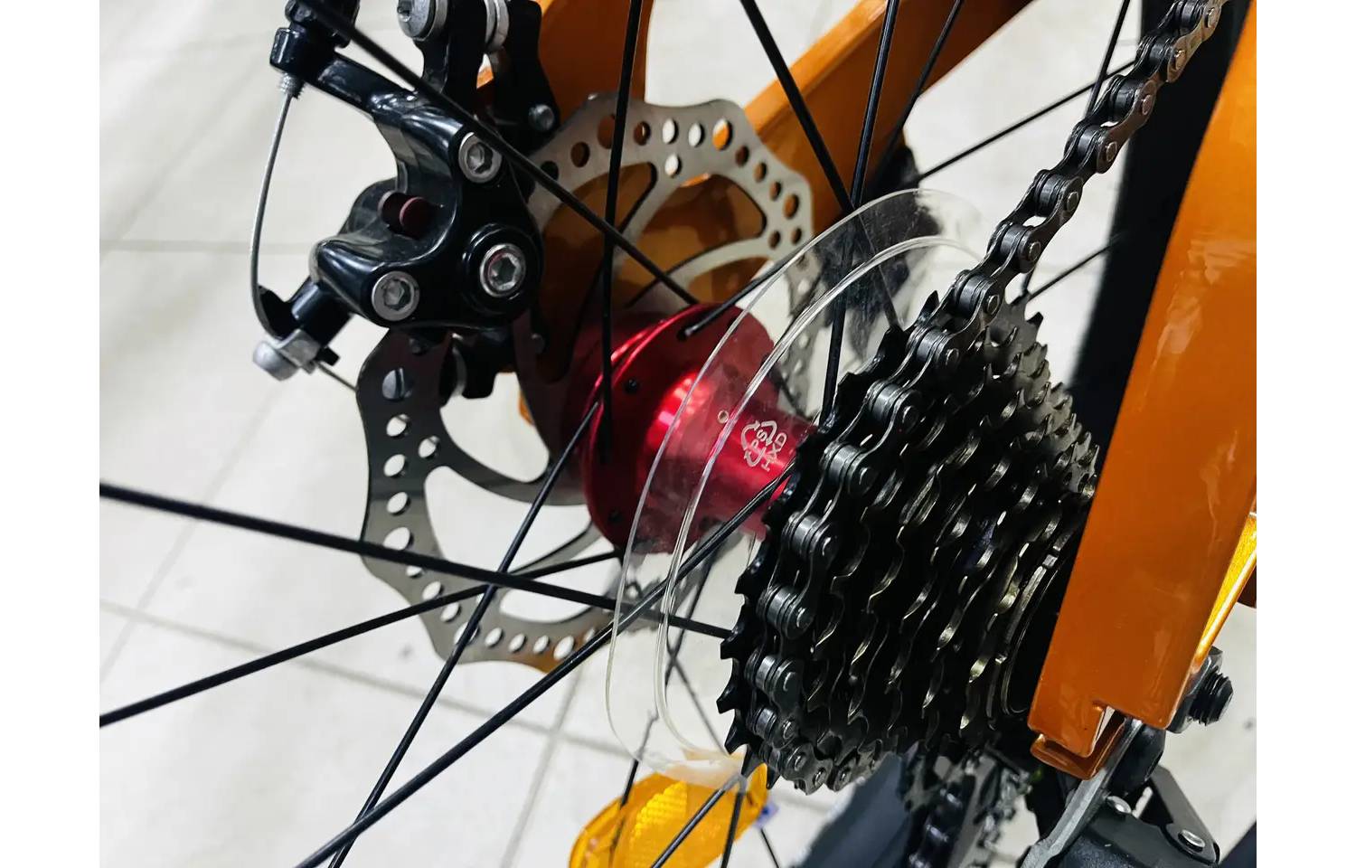 Фотография Велосипед Crosser XMB 20" 2021 оранжевый 6