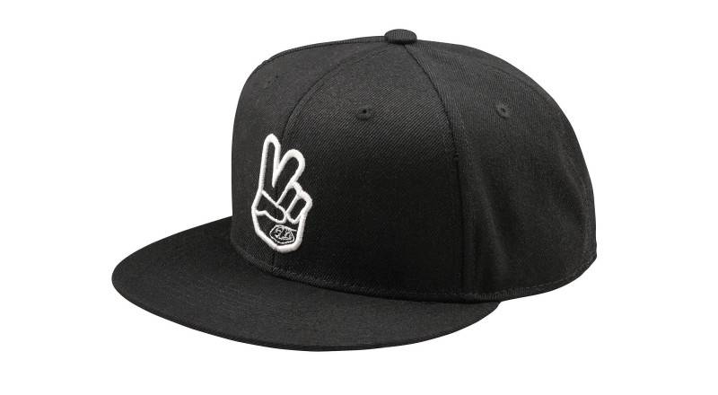 Кепка TLD FLAT BILL SNAPBACK; PEACE [BLACK] OSFA 