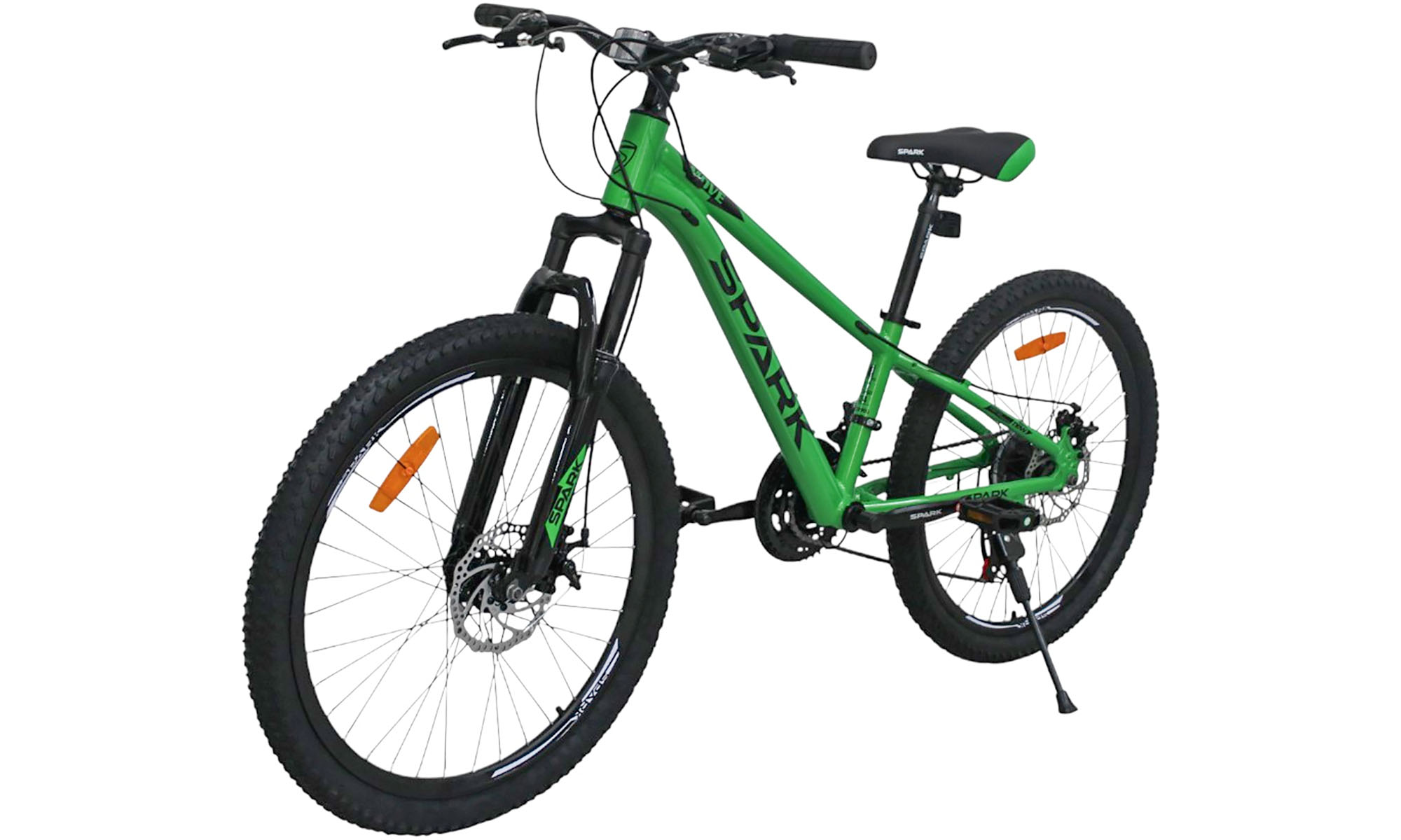 Велосипед SPARK MOVE 24", розмір XXS, рама 11", рік 2026, зелений 3