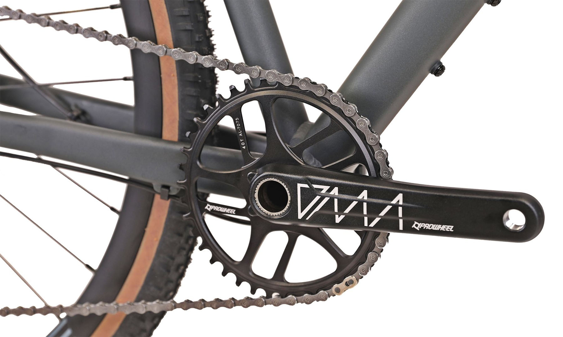 Велосипед Cyclone GTX 700c размер рамы 56 см 2024 Графитовый (мат) 4