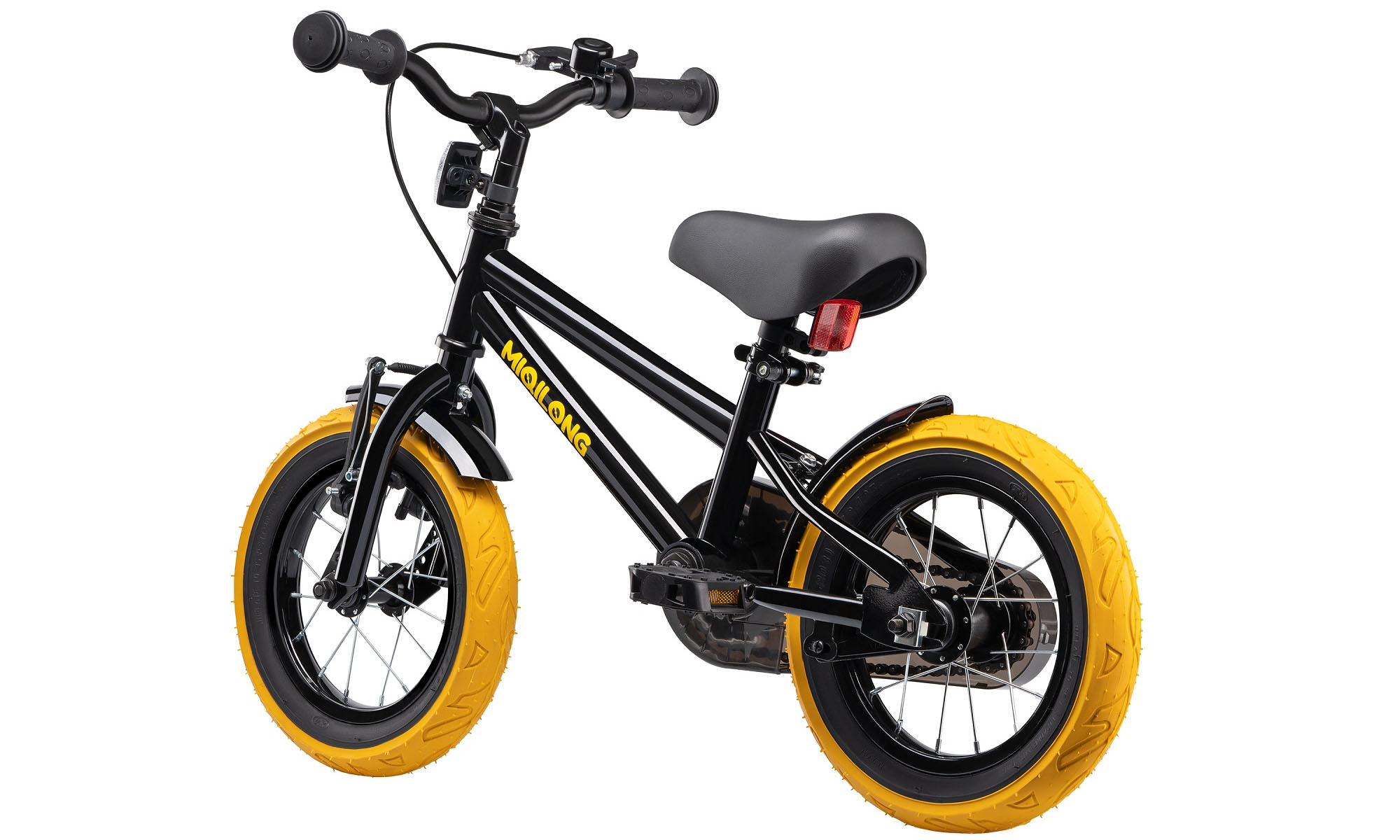 Детский велосипед Miqilong ST 12" One size, 2025, черный 7 Детский велосипед Miqilong ST 12" One size, 2025, черный 7