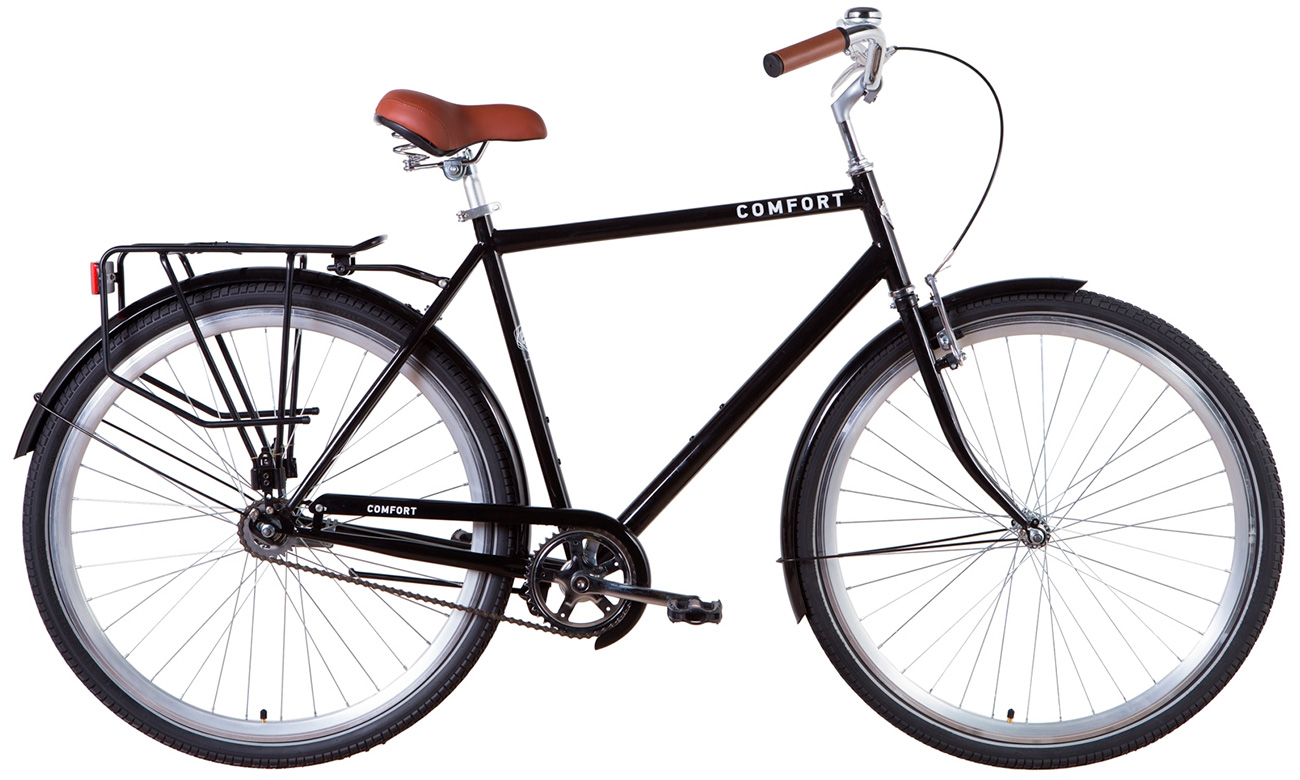 Велосипед Dorozhnik COMFORT MALE 28" (2021) 2021 black 2