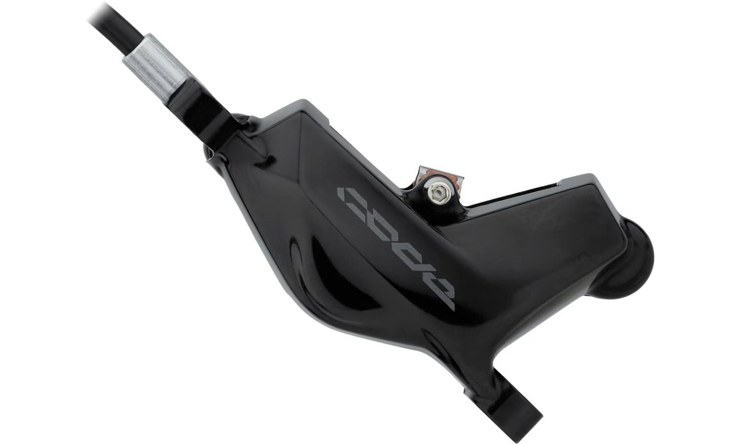 Тормоз дисковый SRAM Code Silver Stealth - Aluminum Lever, Stainless Hardware, Reach/Contact Adj ,SwingLink, Black Ano Rear 2000mm Hose (includes MMX  4